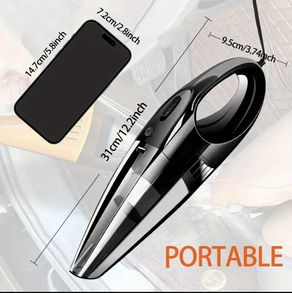 Handheld Car Vacuum Cleaner  - Wet/dry - Image 3 of 4
