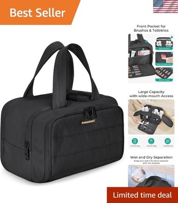 Travel Toiletry Bag, Lightweight Large Wide-open Travel Bag for Women, Puffy ...