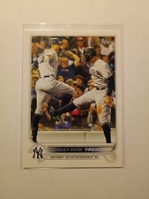 2022 Topps | Fenway PARK Fireworks | of Stanton & Judge | 399 | Yankees
