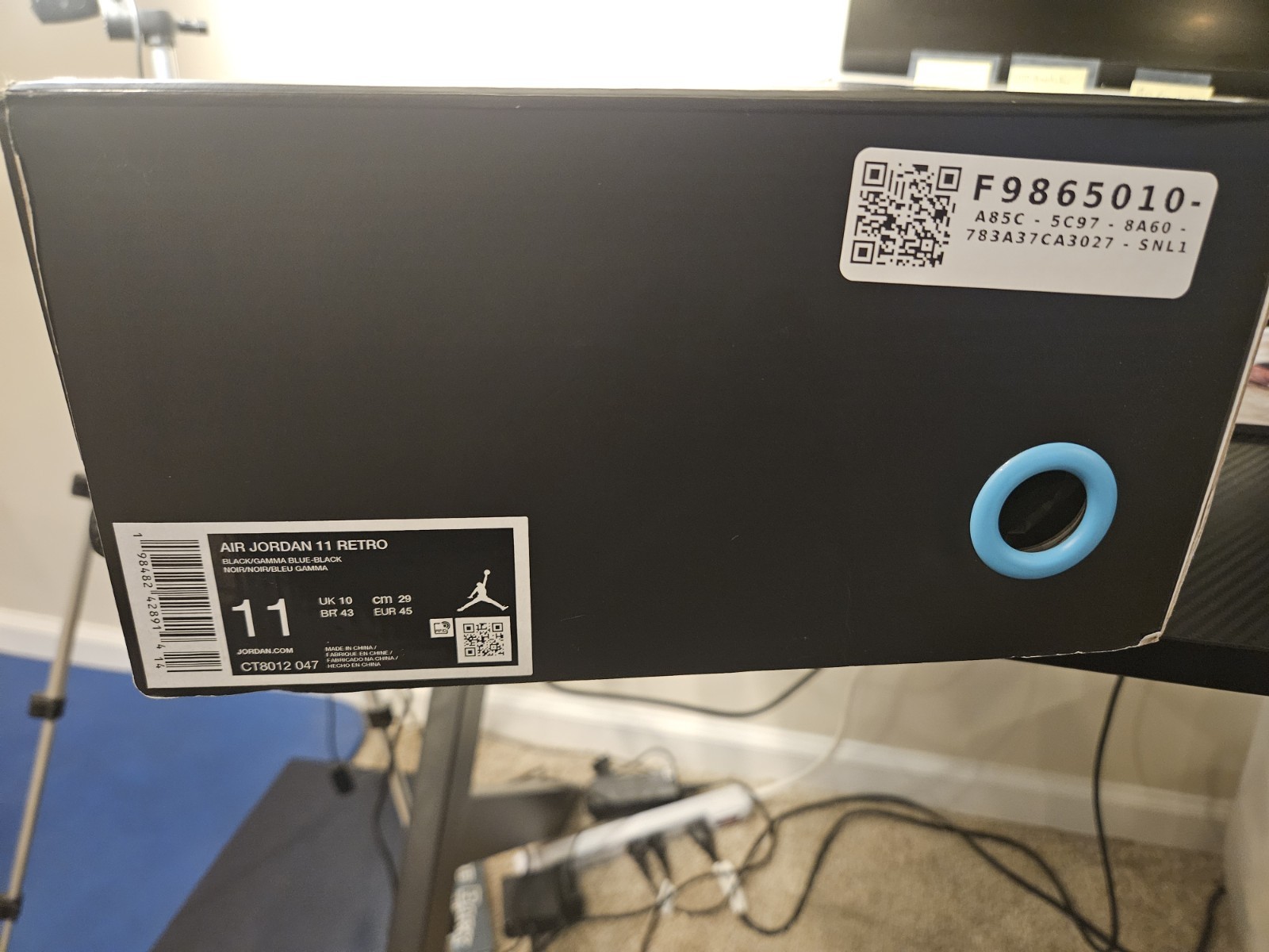  Air Jordan 11 Retro 2025 Gamma Blue StockX verified + Kobe Gamma T 2xl NIB 🔥  thumbnail 7