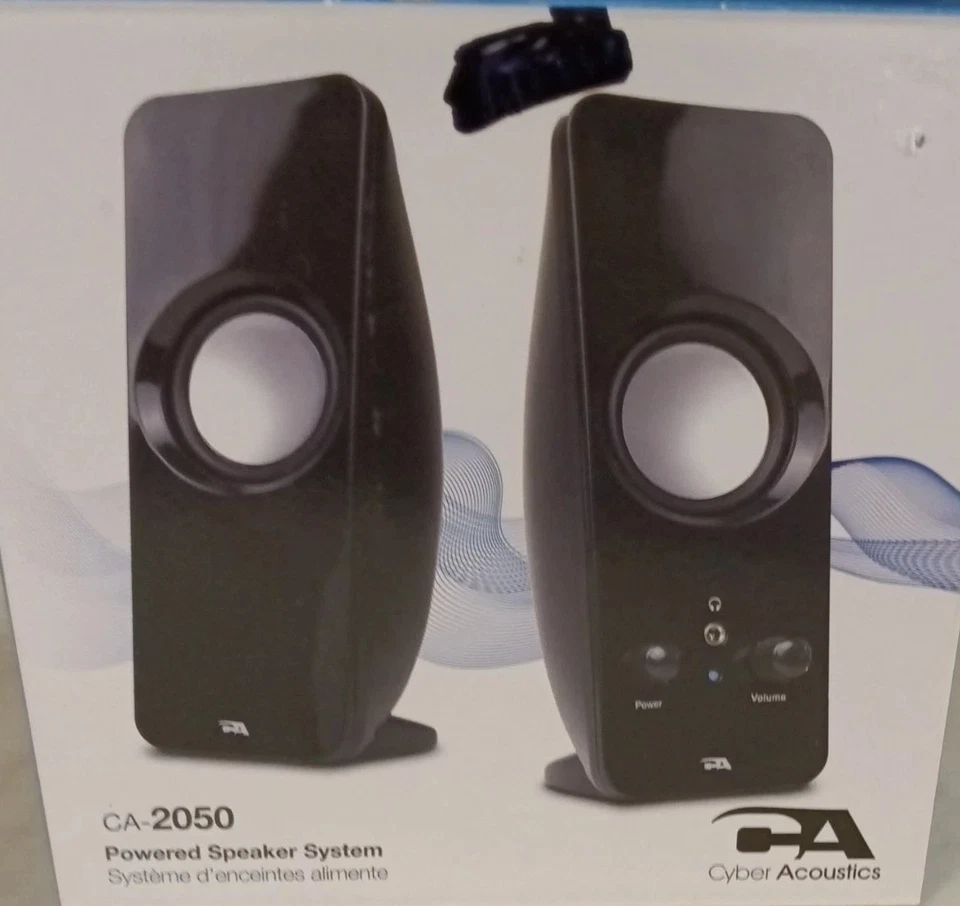 Cyber Acoustics CA-2050 Powered Speaker System for Computers, Tablets, Headphone - Image 4 of 4