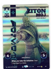 Star Wars Unlimited - Secrets of Power - Ziton Moj - Prestige Foil - #1119
