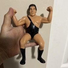 WWF WWE Wrestling LJN Series 6 Black Card Strap Andre the Giant Figure R G2U