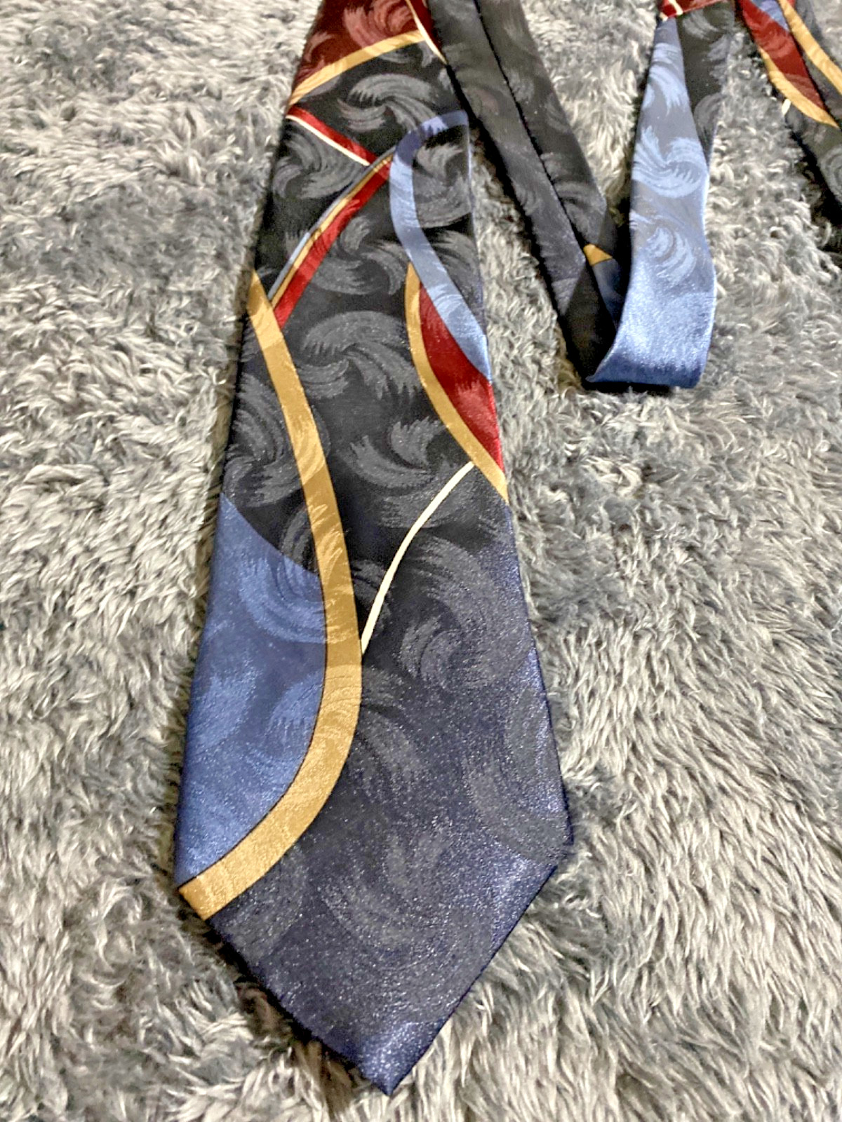 Stringbeans Geometric Pattern Necktie MultiColor … - image 3