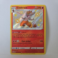 Cinderace SV017/SV122 Rare Shiny Shining Fates Shiny Vault Pokemon NM on eBay