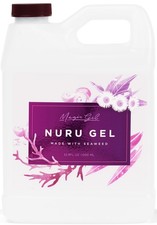 Magic Gel Nuru Massage Therapy Gel – 33.8 fl oz – Clear, Fragrance-Free, Made in