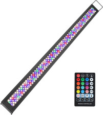 Led Aquarium Light,52W WRGB Full Spectrum Light with Timer for 120CM-140CM Fresh