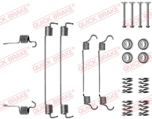 ZubehÖRsatz, Bremsbacken FÜR Mitsubishi - Quick Brake 105-0784-image