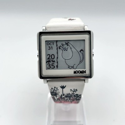 Extremely rare EPSON Smart Canvas Moomin watch, TOVE 100th anniversary edition