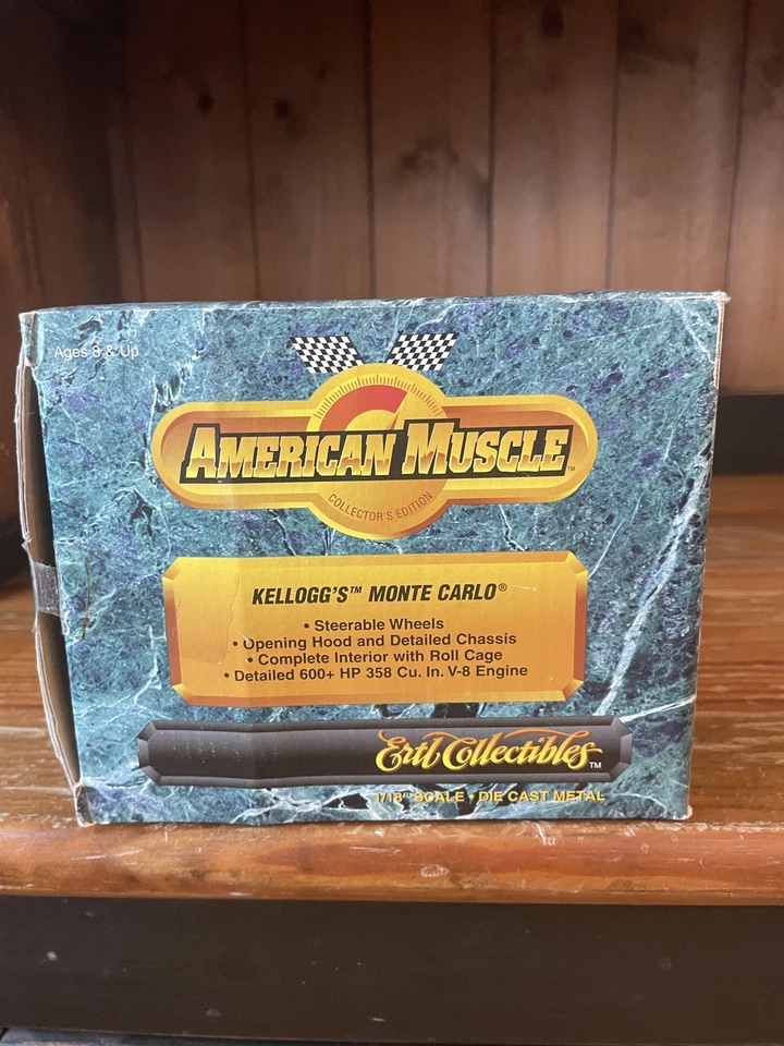 Ertl NASCAR 1996 Terry Labonte #5 Kellogg's CF Silver Monte Carlo 1:18 diecast Foto 4 de 4