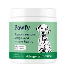 Pawfy Dog Allergy Chews for Itchy Skin and Paw Licking Allergy and Immune S...