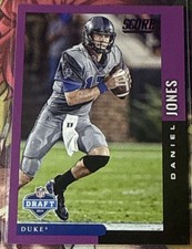2019 Score - Nfl Draft Daniel Jones #DFT-14 Purple (RC)