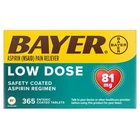 Bayer Low Dose Aspirin Regimen - 365 Tablets 81 mg  enteric coated EXP 09/26