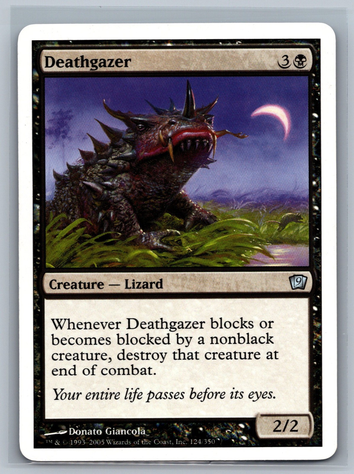 Magic The Gathering 9th Edition Deathgazer #124/350 MTG TCG CCG Ninth