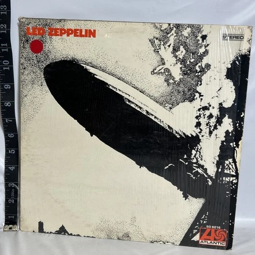 Led Zeppelin (1969) 1st Pressing LP Vinyl SD 8216 Atlantic VG+
