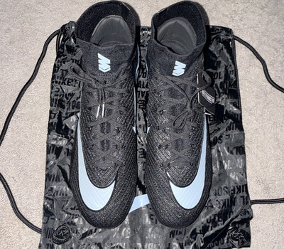 Nike Air Zoom Mercurial Superfly Football Cleats Black US 13