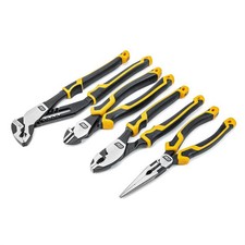 GearWrench 4 Piece PITBULL Mixed Dual Material Plier Set