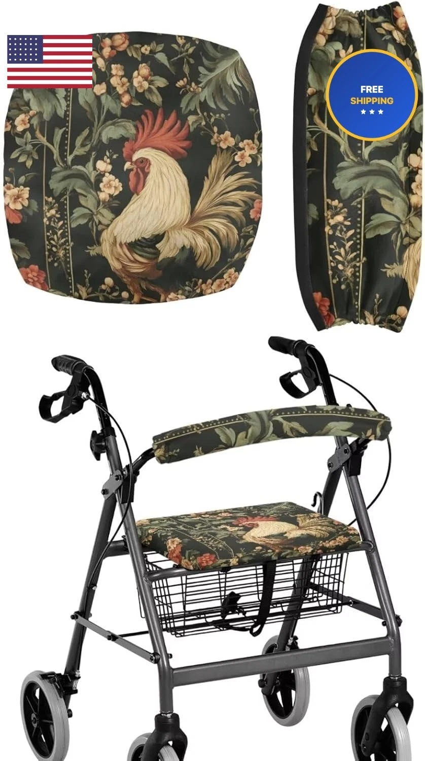 LedBack Walkers, Rollators & Accessories Boho Chicken Walker Decorations
Opens in a new window or ta