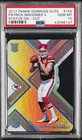 2017 PANINI DONRUSS ELITE #155 PATRICK MAHOMES II ROOKIE RC #/24 PSA 10