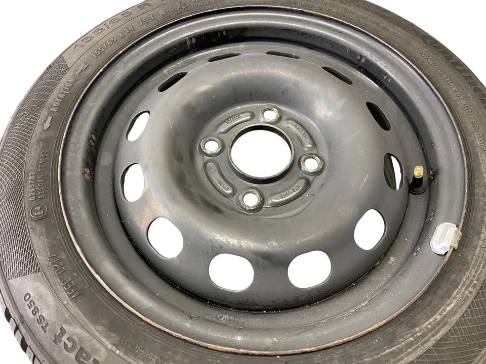 Ford Streetka RL2 / Stahlfelgen Winterreifen 155/65R14 7mm KBA43736 - Bild 2 von 4