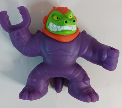 Heroes of Goo Jit Zu Galaxy Blast  Quickdraw Rock Jaw Purple Body Green Face 