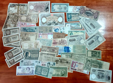 IRELAND /ITALY /HUNGARY /GREECE HUGE LOT WORLD NOTES VG-F-VF-XF