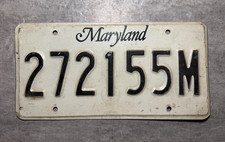 USA Tablica rejestracyjna Tablica rejestracyjna Tablica rejestracyjna Maryland