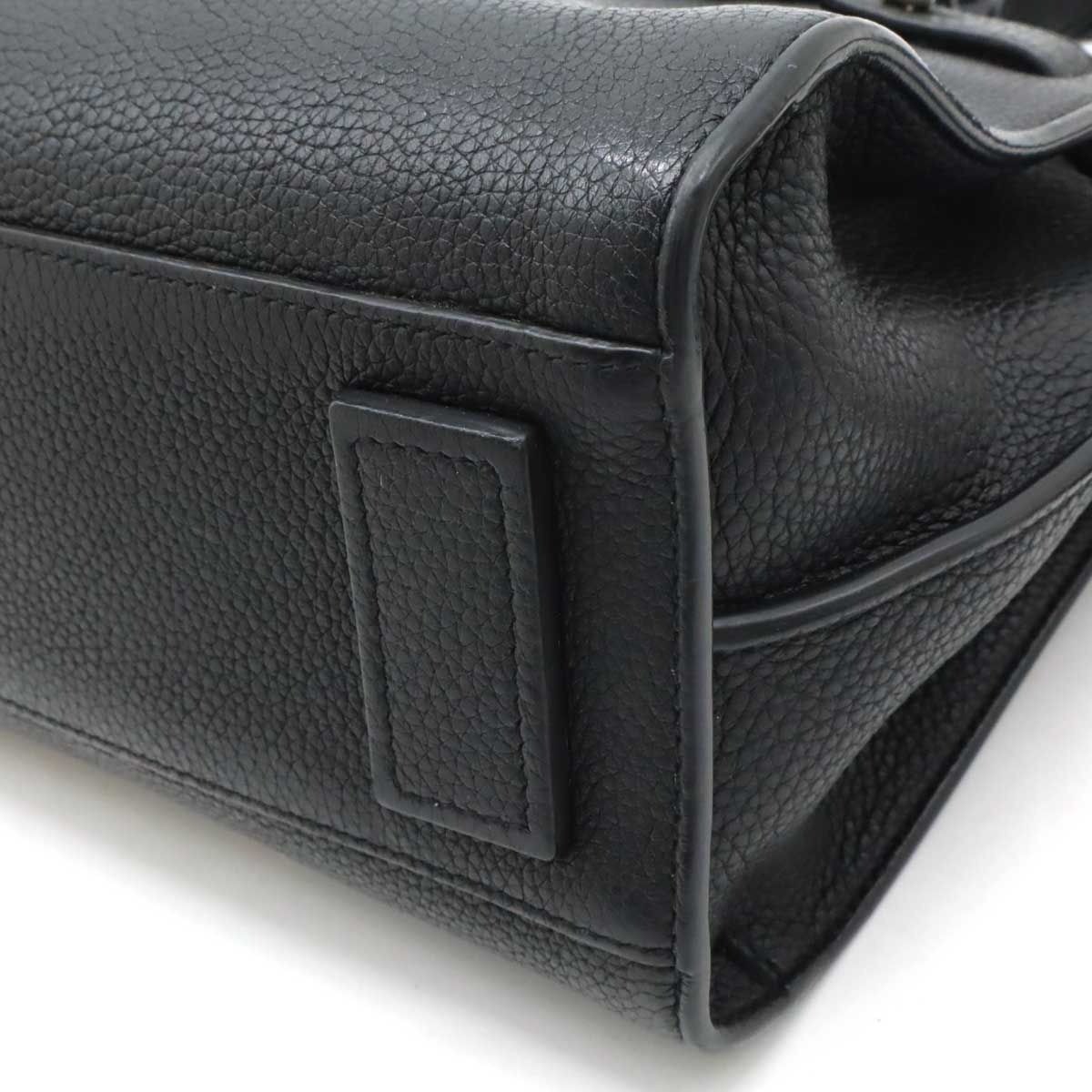 Borsa a mano SAINT LAURENT PARIS YSL Sac de Jour Souple Nano nera a tracolla a 2 vie