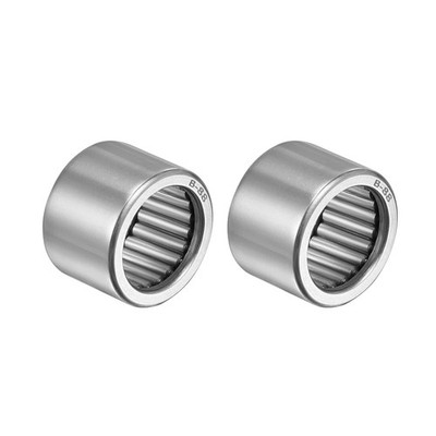 2PCS B88 Needle Roller Bearings Full Complement Drawn Cup 1/2''x11/16''x1/2''