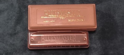 Suzuki Bluesmaster Harmonica Key of G Diatonic w/ Case