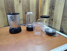 Magic Bullet 250w Mixer Blender Motor Lid Blade cups Tested MB1001B