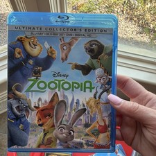 Disney Zootopia Ultimate Collector's Edition Blu-ray 3D Blu-ray DVD Digital HD