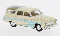1:87 Brekina Plast Wartburg 311 Camping Hellbeige/Hellblau 1959 BRE27124 Modell