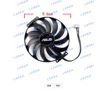 Graphics Card Cooling Fan CF1010U12S For ASUS GTX1650 1630 PHOENIX
