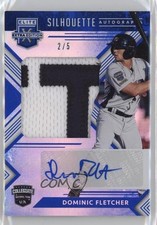 2018 Panini Elite Extra Edition Blue 2/5 Dominic Fletcher #UCSA-DF Auto s3g