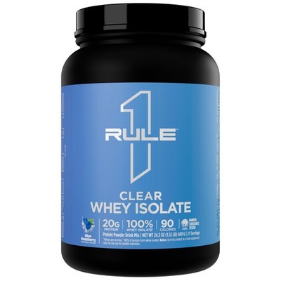 Rule 1 Proteins Clear - 20G All-Whey Protein Mix Over 9G Eaas 90 Calories