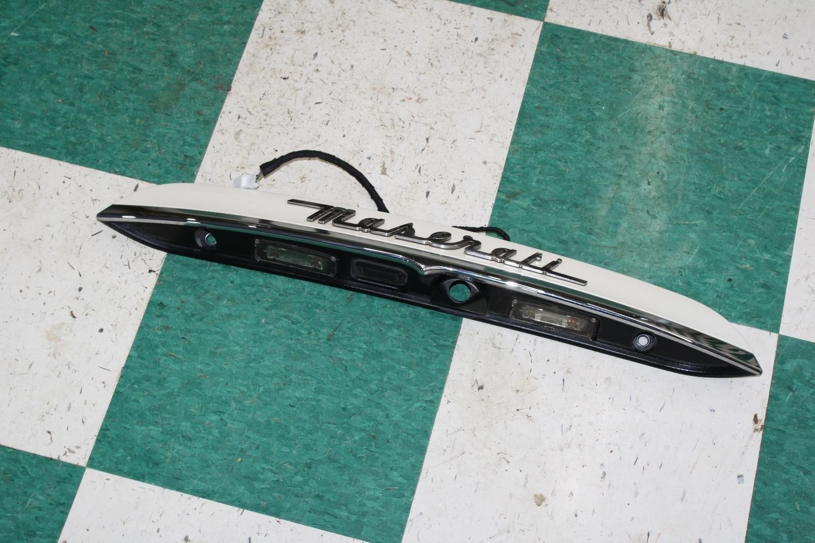 Maserati Ghibli 2014-2017 Rear Trunk lid panel White