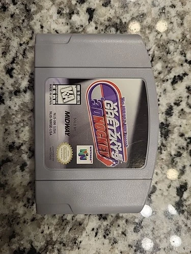 Wayne Gretzky's 3D Hockey for Nintendo 64 N64 Authentic Tested And Working