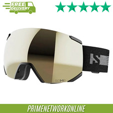 Salomon Radium Sigma Ski Goggles – Black & Gold Lens (Unisex) ⭐⭐⭐⭐⭐
