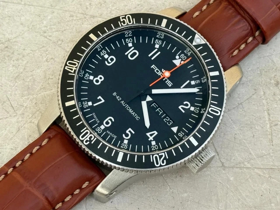 Fortis B-42 Cosmonauts Divers 200m Automatic Men's Watch 647.10 Roscosmos - Image 4 of 4