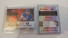 John Tavares 2017-18 Tim Hortons NHL Jersey Relics Game Used Redemption RARE