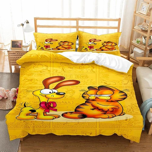 Funda de almohada Garfield Der Films ropa de cama 135x200|200x200|220x240 funda nórdica SetDE - Imagen 9 de 9