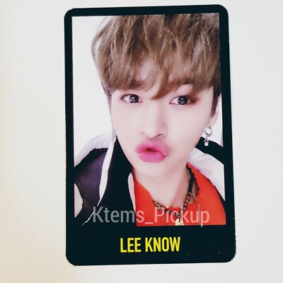 Stray Kids photocard album Cle Miroh Official Photo card : Lee