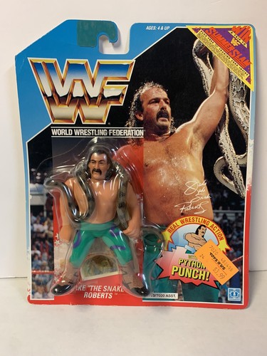 JAKE �THE SNAKE� ROBERTS - WWF 5� Hasbro figure 19...