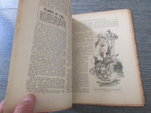 Boys Magazine 05/08/33 inc Thrill Supplement Published by Allied 1933 - Imagen 6 de 9