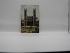 Postcard Notre Dame Church Montreal Quebec Canada Publish UNIC Vintage Cars G259
