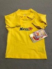 Xcel Swim Shirt Kids Toddler One Year New UPF 50 Yellow Swimwear Rash Guard