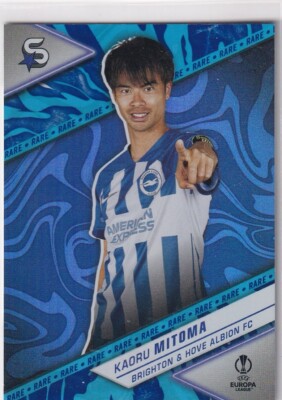 Topps UCL Super-Stars 23/24 Nr. 33 Kaoru Mitoma Blue Rare | eBay