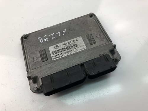 VW POLO 9N Motorsteuergerät ECU 03E906033R 2002 17986913