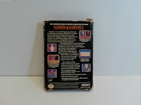 Swords & Serpents (NES) Game Cartridge, Box, Sleeve, Manual Tested